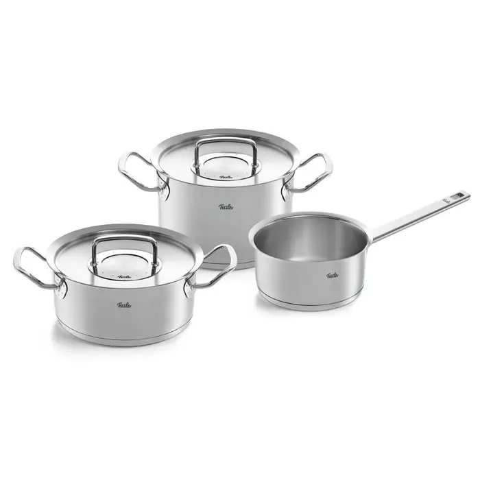 Bezit veteraan Halve cirkel Fissler Original-Profi Collection Pannenset met Steelpan en RVS Deksels, 3-delig kopen | Fissler Bezit veteraan Halve cirkel Fissler Original-Profi Collection Pannenset met Steelpan en RVS Deksels, 3-delig kopen | Fissler